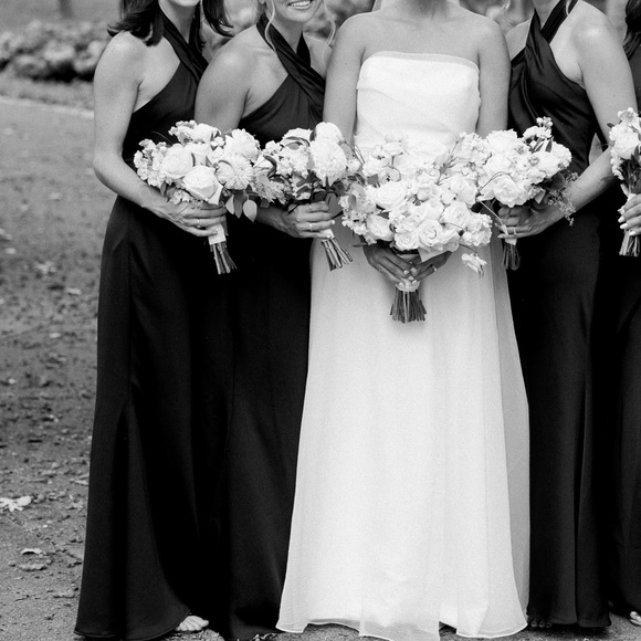 Anthropologie satin dress - Picture 3 of 5